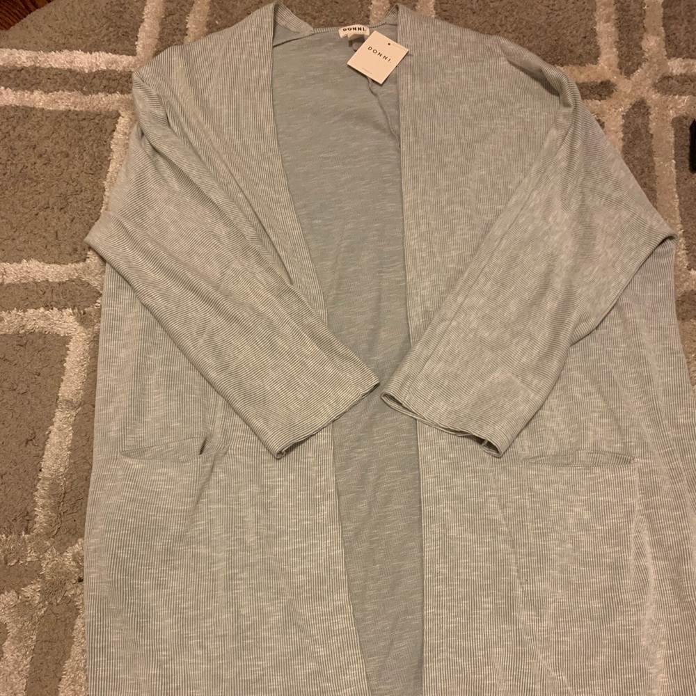 Gray Ribbed Sweater